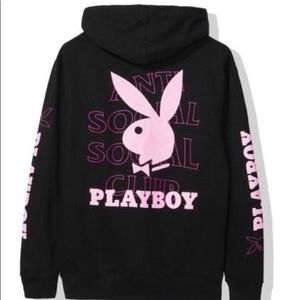 Anti social social club Playboy Hoodie